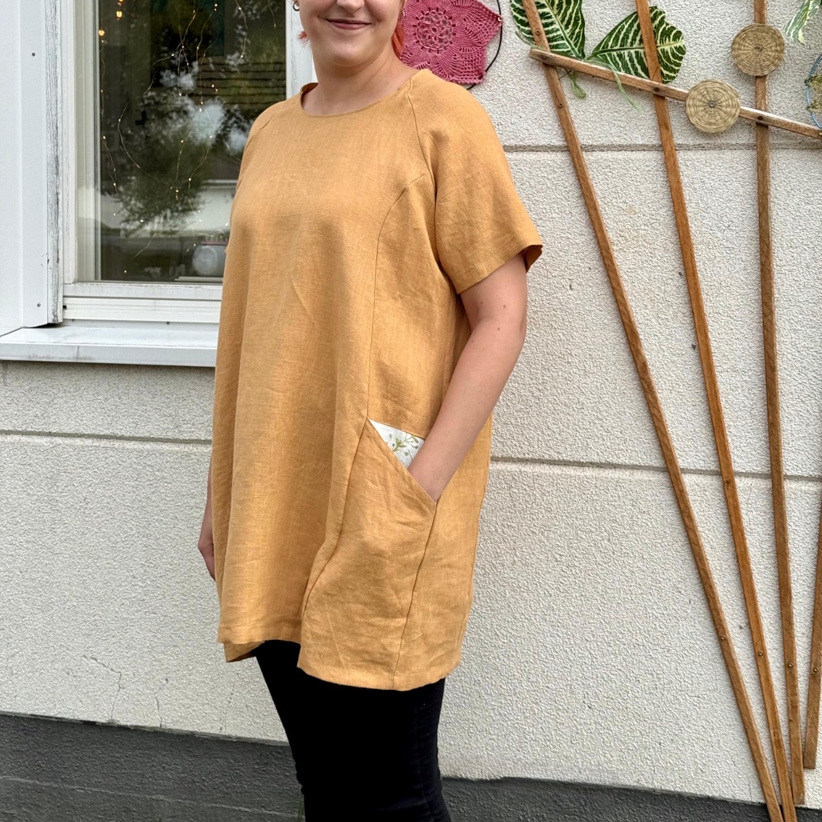 pellava oihonna tunika